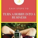 how to turn a hobby into a business